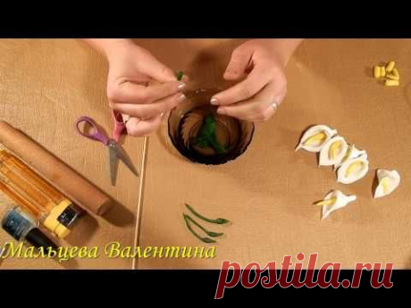 Зажим для штор Каллы из суперпластика Полиморфус — Яндекс.Видео