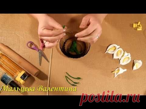 Зажим для штор Каллы из суперпластика Полиморфус — Яндекс.Видео
