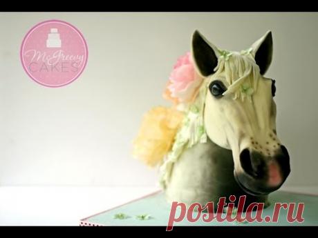 Makin' a Horse Head Cake