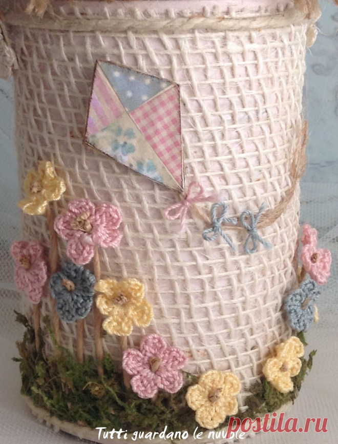 Tutti guardano le nuvole: Spring Easter Basket