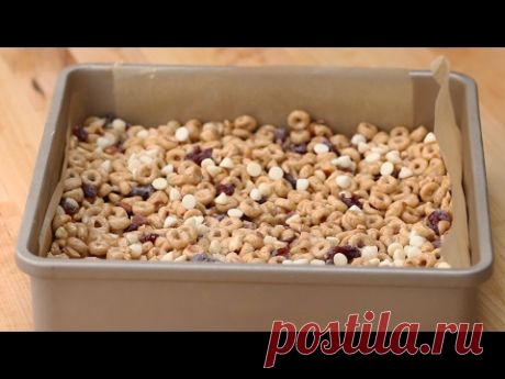 No-Bake Cereal Bars