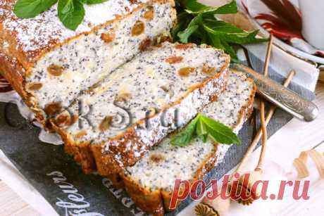 Творожник с яблоками и маком - Пошаговый рецепт с фото | Десерты