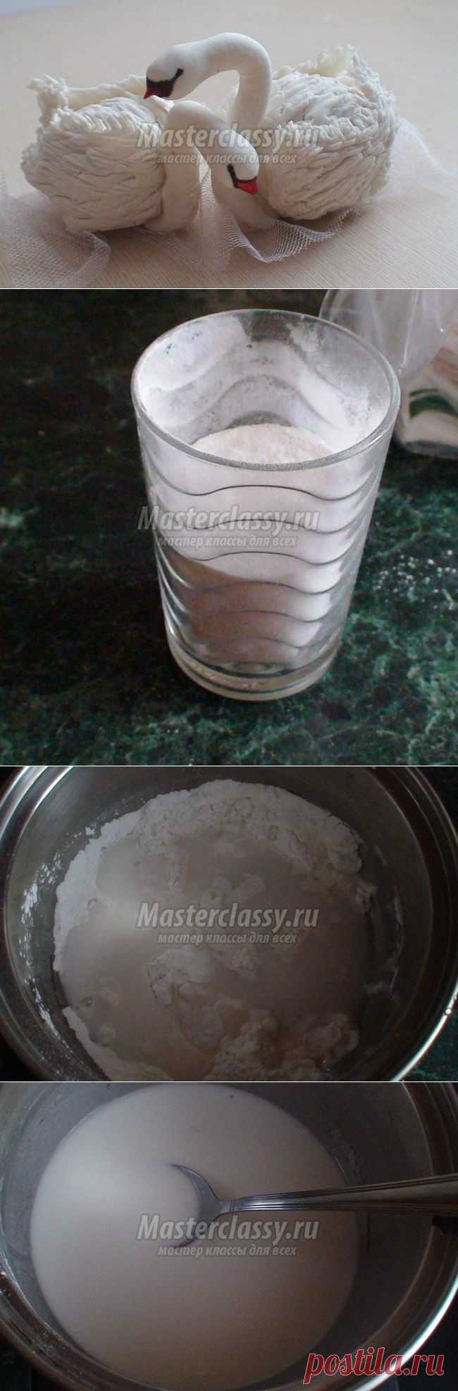 Холодный фарфор без клея