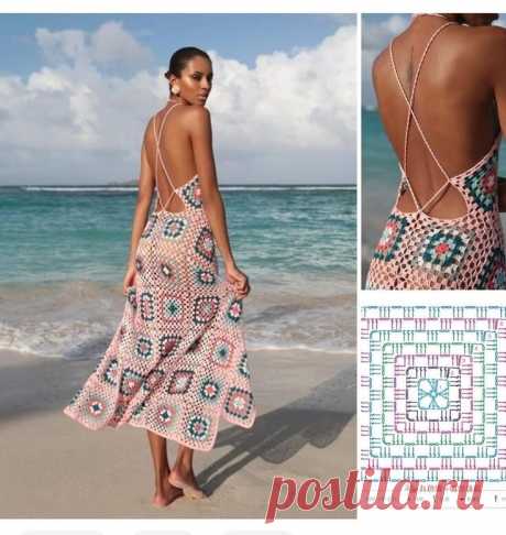 Невесомые вязаные сарафаны крючком - мастхэв для лета ☀️ | Knit_For_Real - вязание крючком | Дзен