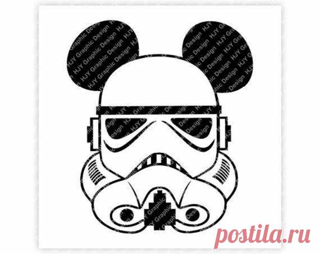 Disney Star Wars Stormtrooper Mickey Minnie Mouse Ears | Etsy