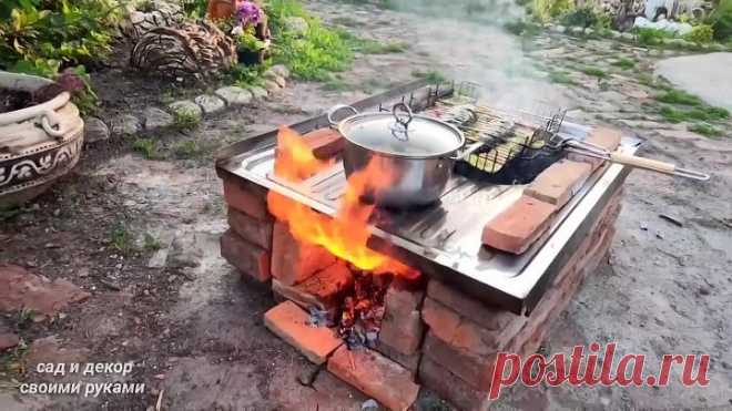 Теперь Вы Точно не Выбросите Старую Мойку, Из неё Можно Сделать Многофункциональную Печку!