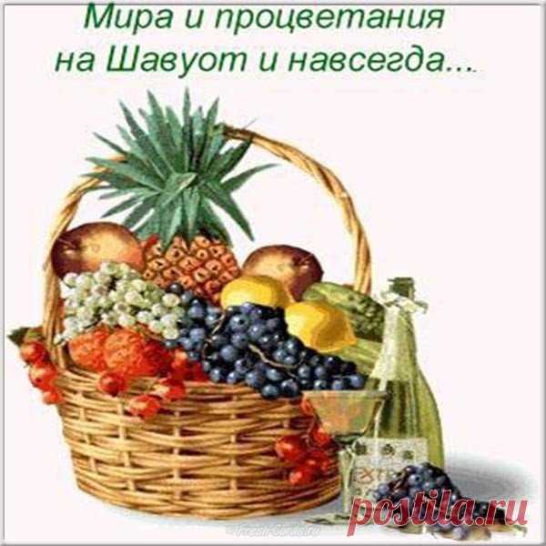Праздник Торы, слово Божье
Нам приносит Шавуот,
С этим днем хочу поздравить
Весь еврейский я народ.