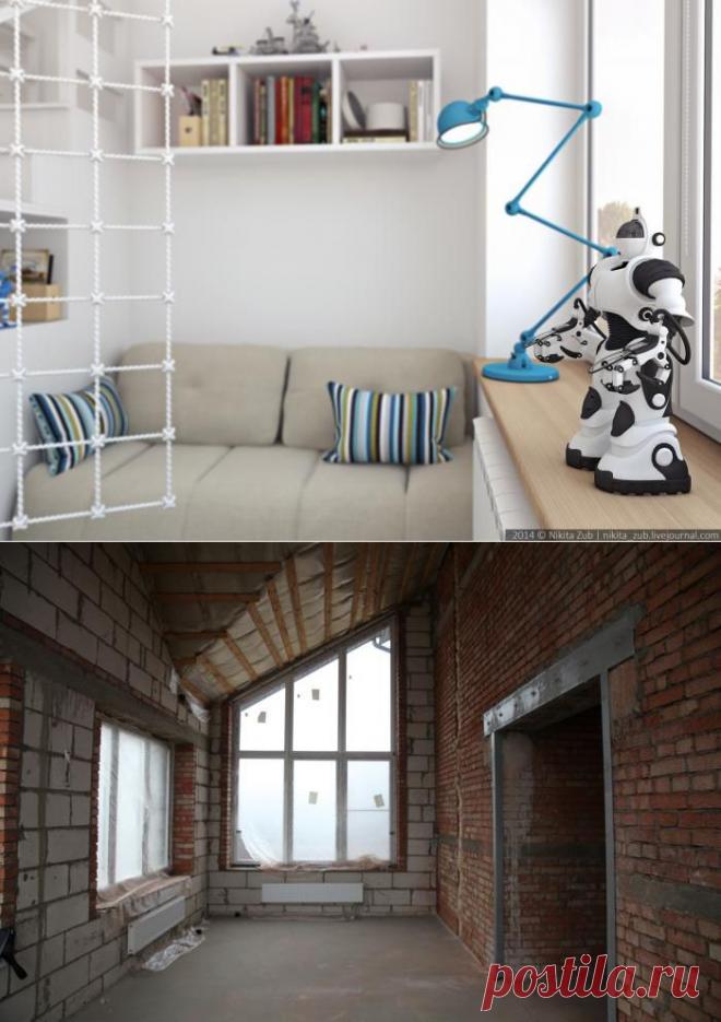 Детская комната для двойняшек - Наши дома