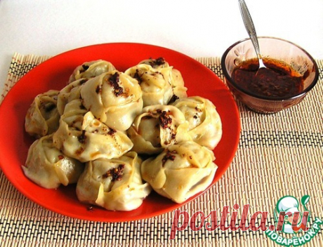 Манты с мясом и тыквой по-алма-атински - кулинарный рецепт