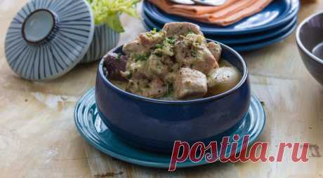 Отличный ужин: тушеная свинина по-нормандски — Вкусные рецепты