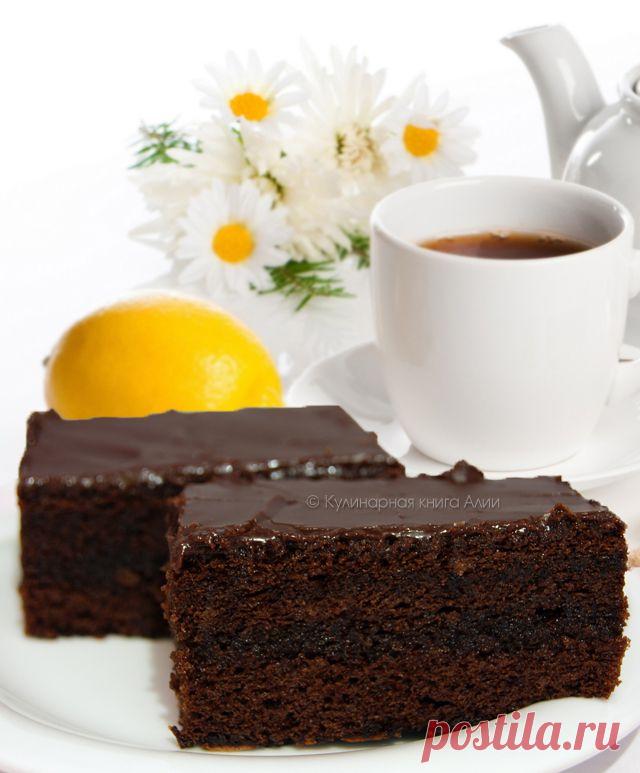 587. Торт "Sacher" самый похожий на оригинал рецепт! - Торты - Категории рецептов - Каталог рецептов - Мусульманка