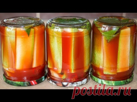 кабачки в томатном соусе