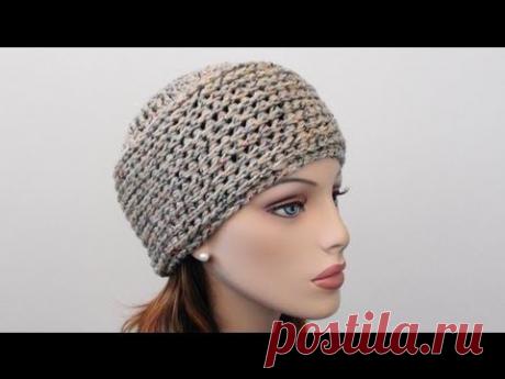Crochet Beanie Hat - How to Crochet Beanie Hat - YouTube