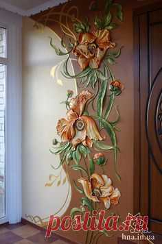 маки роспись стен в Балашихе