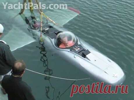 ▶ Maltese Falcon Submarine Test Dive - YouTube