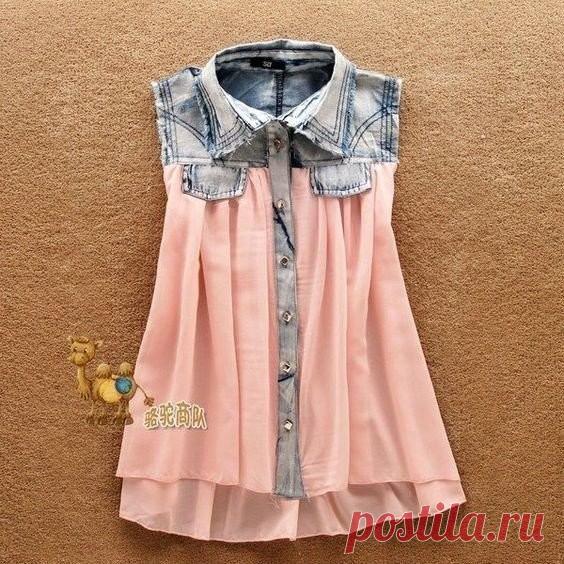 Джинсовые переделки. Интересные варианты.