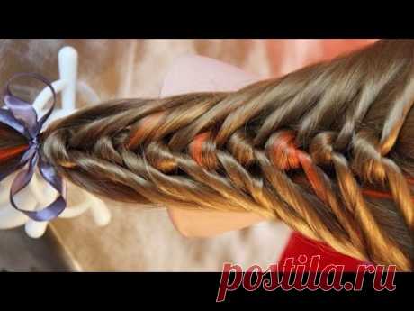 Коса на узелках - Hairstyles by REM