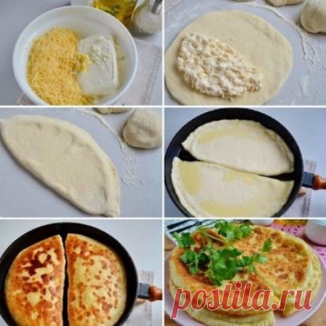 Самый простой способ приготовить вкусные хачапури
Слова излишни, это просто огонь! Срочно готовить и есть! Вкуснотищааа
 Ингредиенты:
- Кефир — 1 Стакан
- Сода — 0,5 Чайных ложки (гасить уксусом)
- Соль — 0,5 Чайных ложки
- Сахар — 0,5 Чайных ложки
- Мука — 3 Стакана (2,5 стакана в тесто + 0,5 стакана для работы с тестом)
- Творог — 200 Грамм
- Сыр твердый — 120-150 Грамм
- Чеснок — 2 Зубчика
- Масло рафинированное — 0,5 Стакана (для жарки)
 Приготовление:
1. Отмерьте нужное