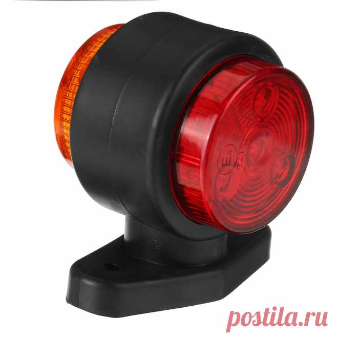 10v-30v led side marker lamp outline indicators rubbers led lights trailer truck Sale - Banggood.com