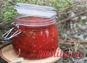 Аджика из томатной пасты