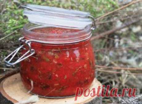 Аджика из томатной пасты