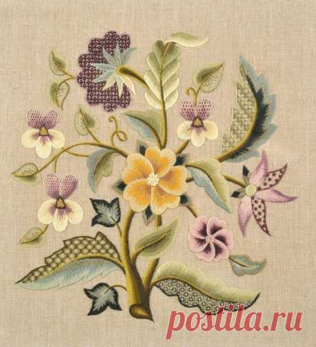 Изумительные вышивки гладью и не только - Рукоделие