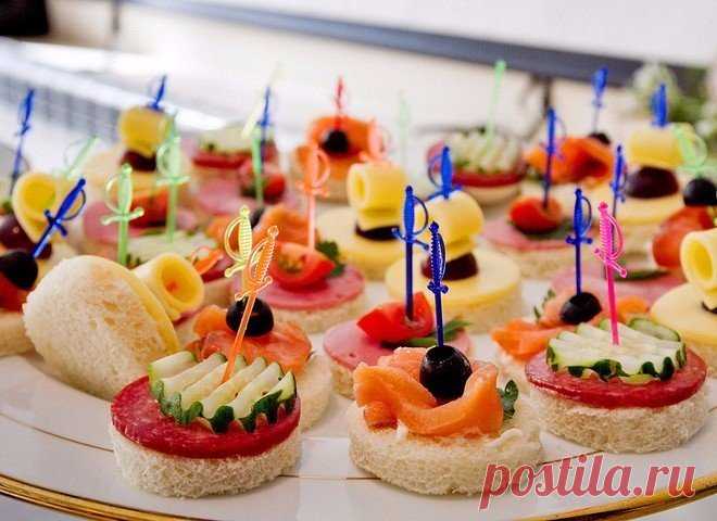 Какой же Новый Год без канапе: Топ -10 оригинальных идей!