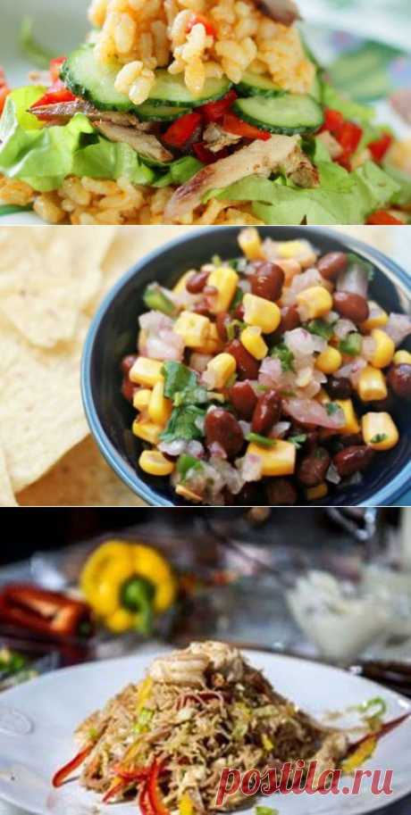 Салаты с рисом и мясом: 5 рецептов / Простые рецепты