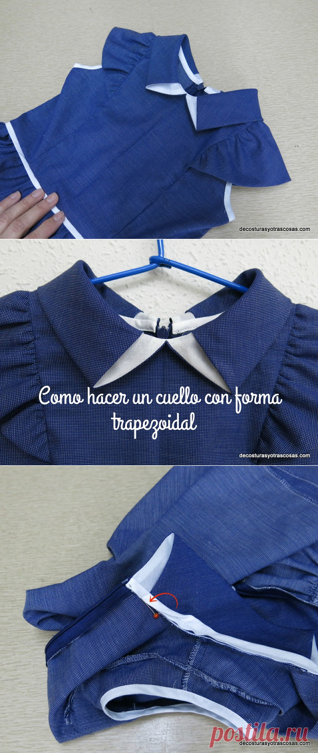 De costuras y otras cosas: CUELLO TRAPECIO