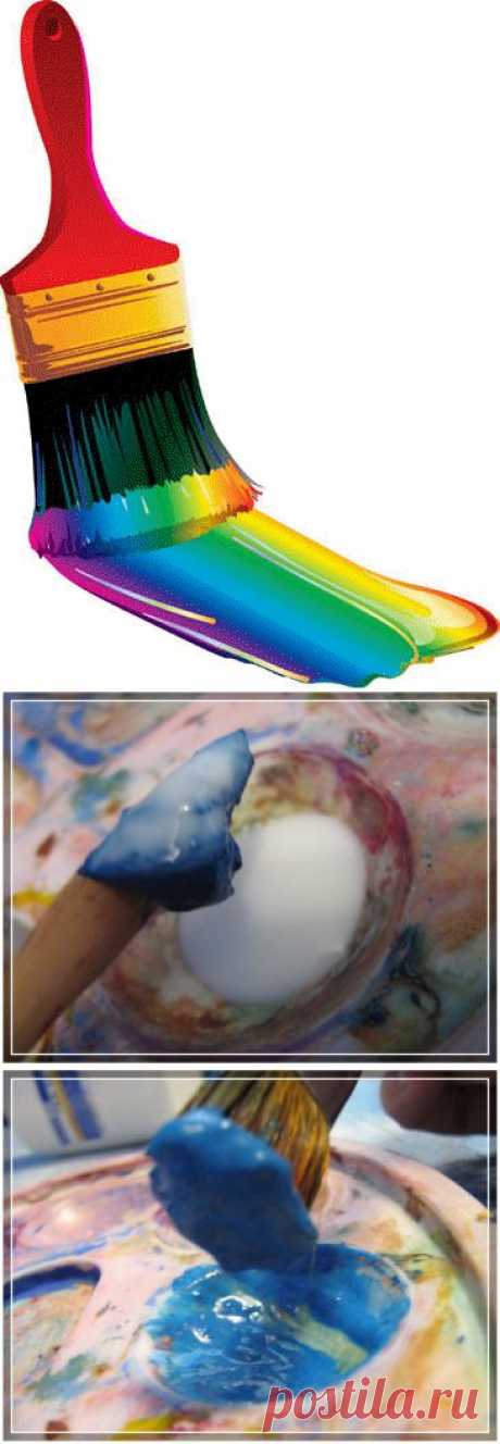 Гуашь с ПВА как замена масла и акрила