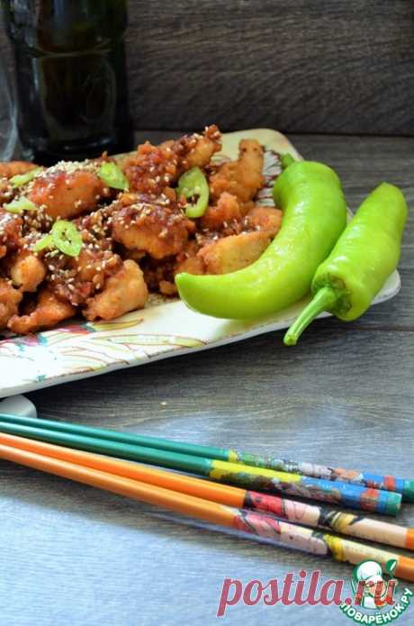 Курица по-корейски "Чимэк" – кулинарный рецепт