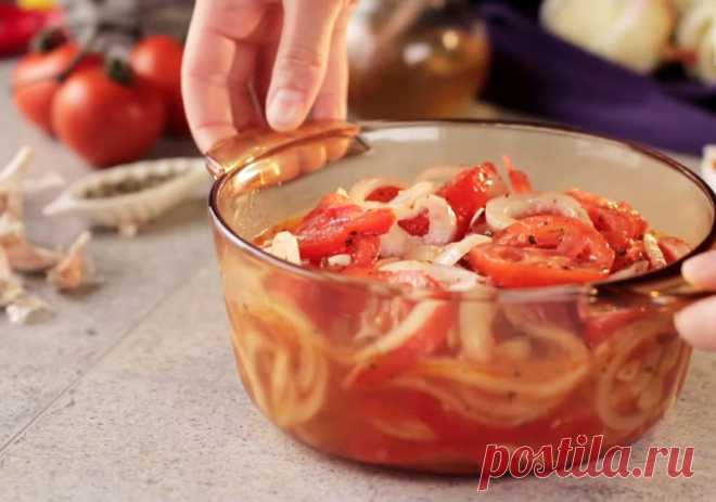 Ароматная закуска, на приготовление которой вы потратите пару минут