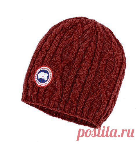 Шапка жен. Merino Cable Beanie Redwood..............МАГАЗИН