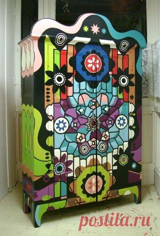 Мебель с росписью