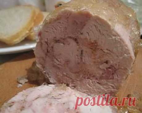 Куриная ветчина в банке