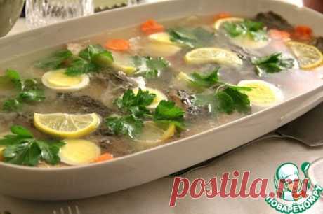 Бабушкина заливная рыба - кулинарный рецепт