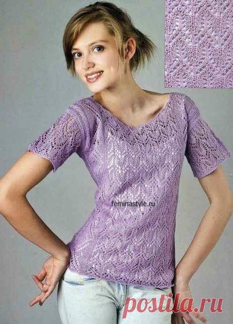 Кофточка связанная спицами / Рукоделие / Домоводство / Женские секреты / Женский стиль