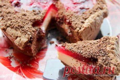 Муссовый пирог «Такая разная любовь». Ингредиенты: маргарин сливочный, яйца куриные, сметана | Официальный сайт кулинарных рецептов Юлии Высоцкой