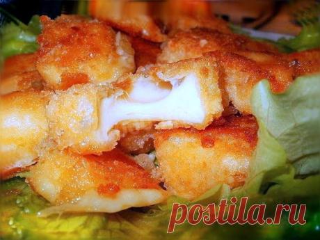 Мягкий жареный сыр в панировочных сухарях рецепт с фото пошагово - 1000.menu