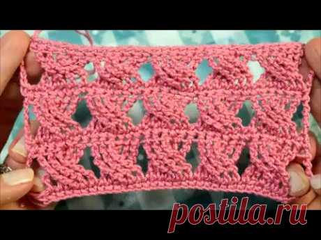 Вязание крючком. Узор. Crochet pattern.