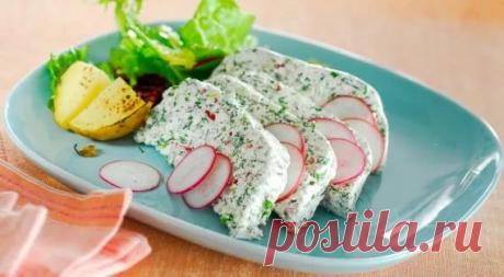 Салат из творога с хреном