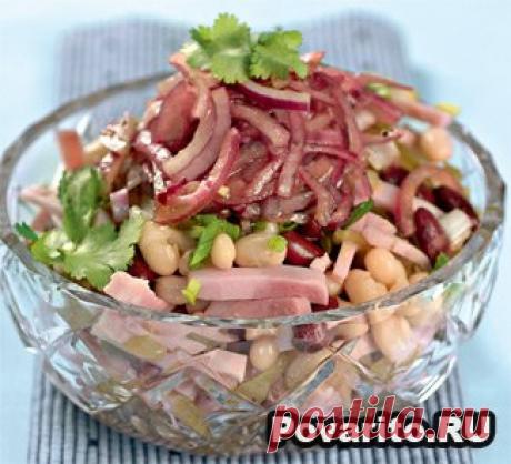 Салат из фасоли с бужениной » Povarito.Ru - Пошаговые фото-рецепты с описанием этапов приготовления