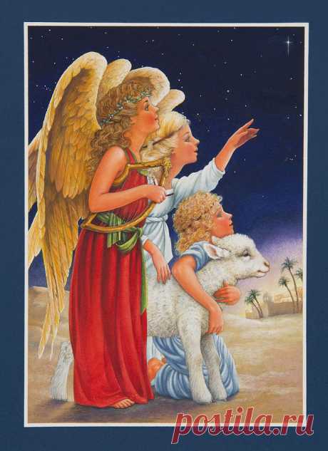 The Little Shepherd Boy by Lynn Bywaters The Little Shepherd Boy Painting by Lynn Bywaters