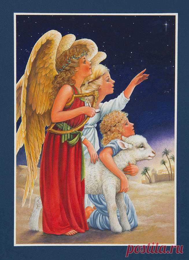The Little Shepherd Boy by Lynn Bywaters The Little Shepherd Boy Painting by Lynn Bywaters