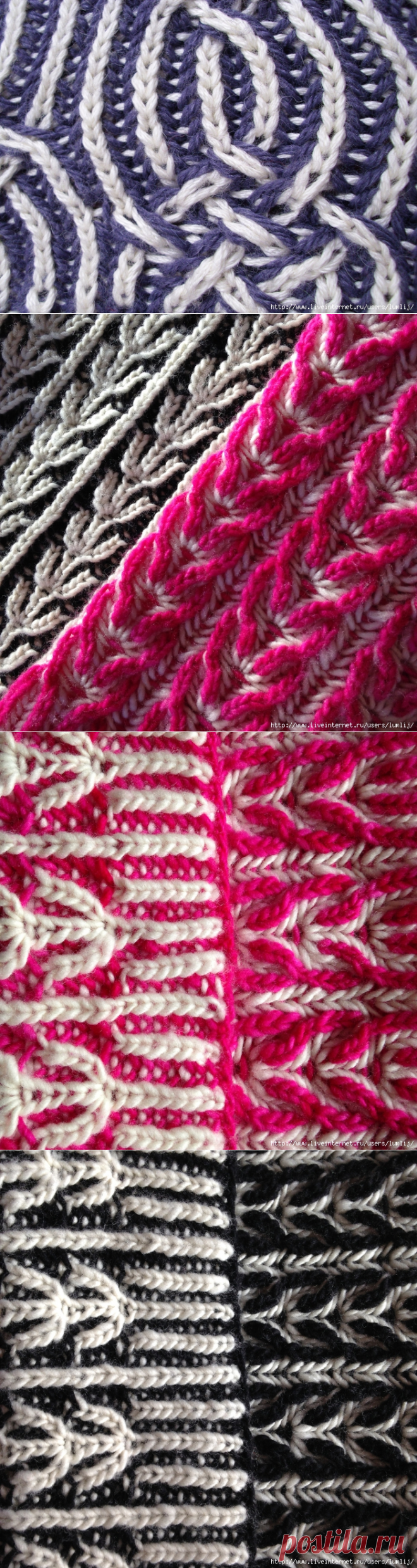 Техника вязания Brioche Stitches