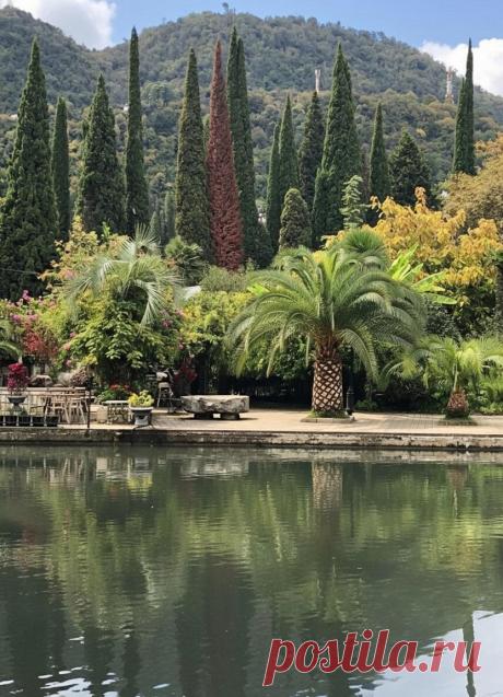 Красивые места в Абхазии. Новый Афон