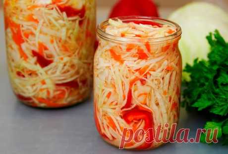 Рецепт маринованной капусты в банках с уксусом. Как быстро и легко замариновать на зиму капусту
