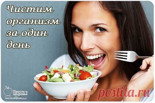 Быстрая очистка организма за 1 день (перед праздниками)