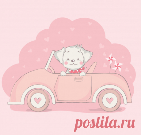 Симпатичная детская собака с мультяшной машиной Более миллиона свободных векторов, PSD, фотографии и бесплатные иконки. Эксклюзивные халявы и все графические ресурсы, которые необходимые для ваших проектов