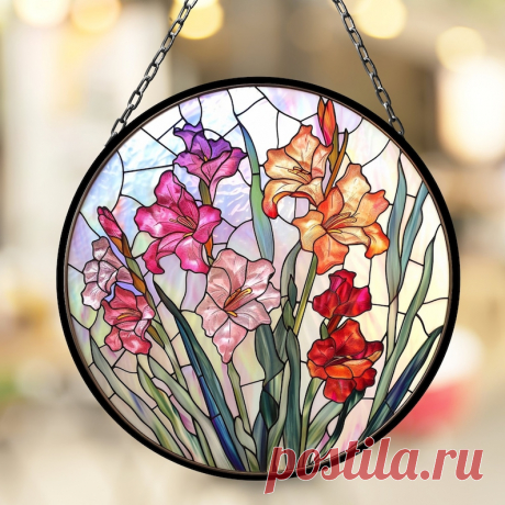Gladiolus Agosto Vibrante Mes del Nacimiento Atrapasueños para el Día de la Madre Regalo de cumpleaños para su mamá, esposa, madre, abuela - Etsy Chile